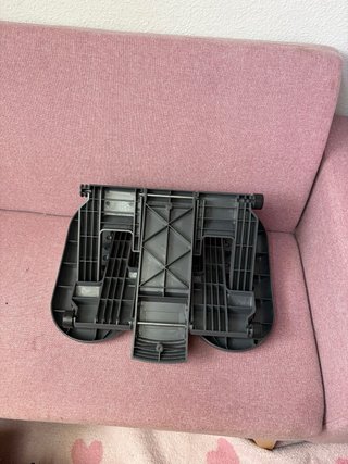 Reposapiés ergonómico gris