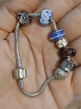 Pulsera Plata 925 Estilo Pandora