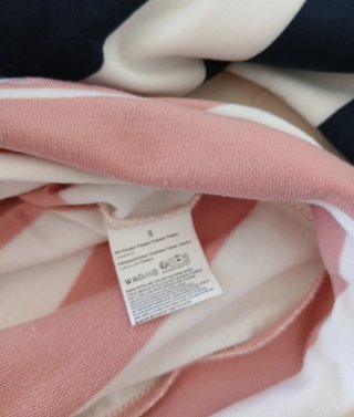 2 Sudaderas Rayas Negra y Rosa