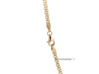cadena oro 18k 25cm