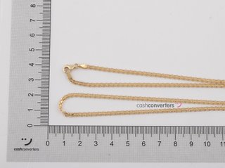 cadena oro 18k 25cm