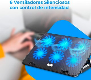 NK Base Refrigeradora portátil con ventiladores