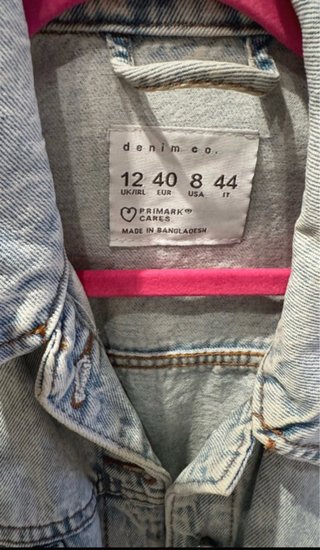 Cazadora vaquera Bershka azul