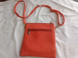 Bolso bandolera mujer naranja