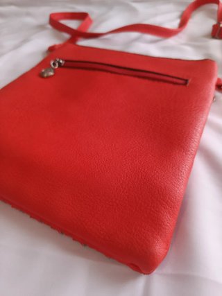 Bolso bandolera mujer naranja