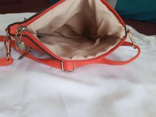 Bolso bandolera mujer naranja