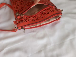 Bolso bandolera mujer naranja
