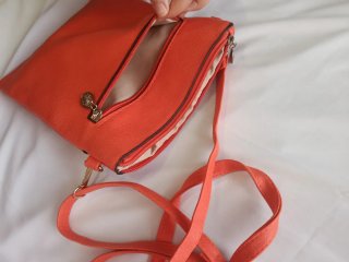Bolso bandolera mujer naranja