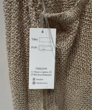 Vestido de crochet estilo ibicenco
