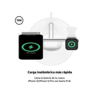 - Belkin BoostCharge PRO cargador inalámbrico rá