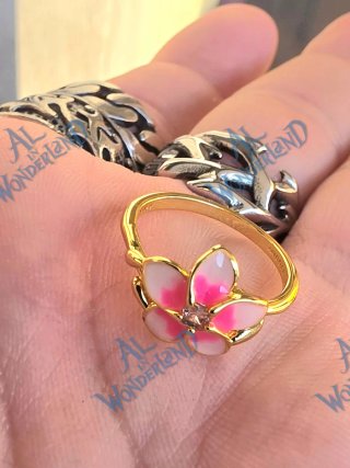 Anello Disney Pandora Vaiana anello fiore Oceania
