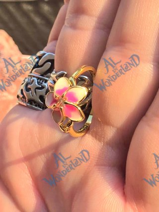 Anello Disney Pandora Vaiana anello fiore Oceania