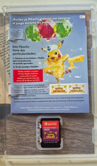Pokémon Púrpura para Nintendo switch