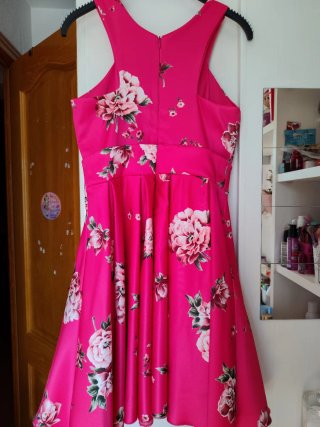 Vestido fiesta can can Talla M 38