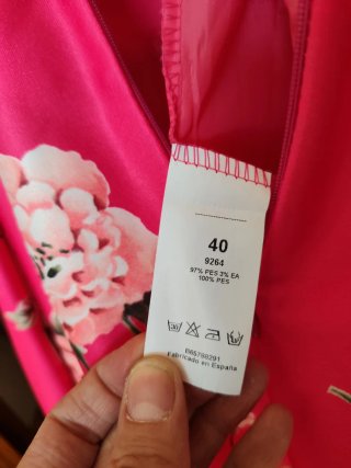 Vestido fiesta can can Talla M 38