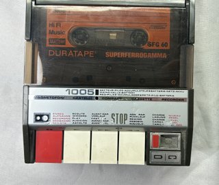 Registratore Cassette Vintage Castelli 1005