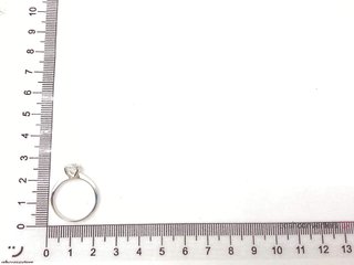 sortija oro 18k con diamante de laboratorio