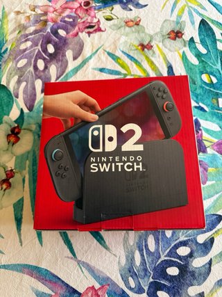 Nintendo Switch 2 Negra Poco Uso + 3 Juegos
