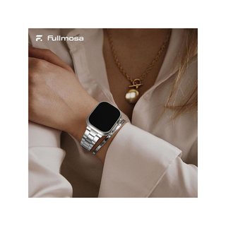 Correa acero inoxidable compatible Apple Watch