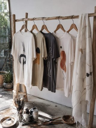 Camisetas pintadas a mano - Tallas S-XL