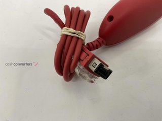 otros accesorio wii nintendo nunchuk rojo