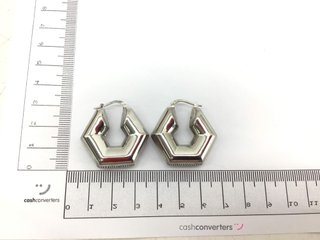 argollas plata 925mm