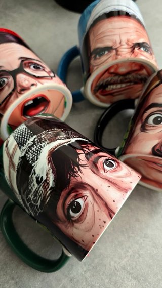 Pack 4 tazas el chavo del ocho bajo encargo