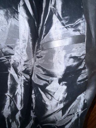 Chaqueta de cuero negra para hombre