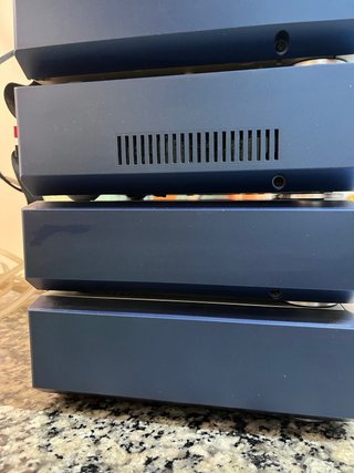 Mini cadena Aiwa XR-M99 luces azules