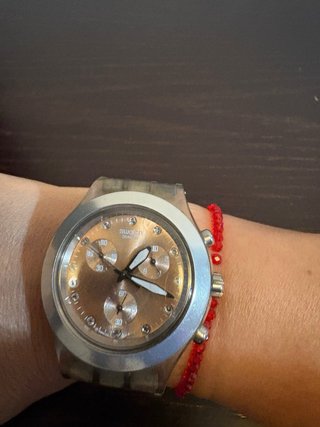Reloj Swatch oro rosa