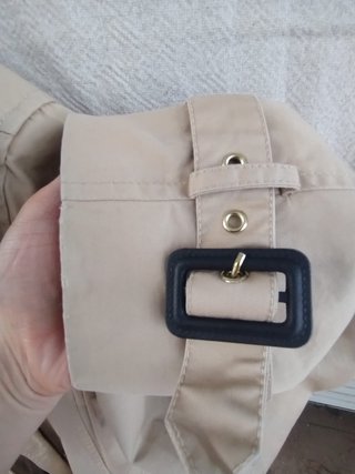 Gabardina Trench 100% Algodón Impermeable