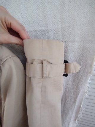 Gabardina Trench 100% Algodón Impermeable