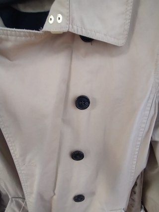 Gabardina Trench 100% Algodón Impermeable