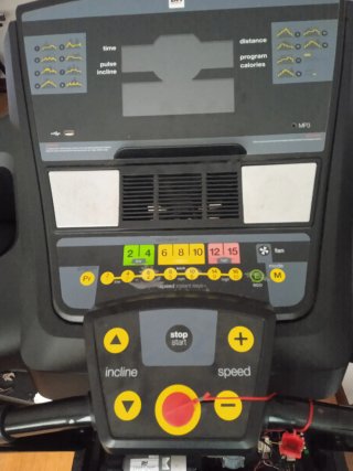 Cinta de correr BH averiada