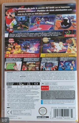 Mario Tennis Aces Nintendo Switch