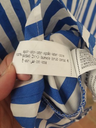 Camisa Rayas Zara Algodón Clásica