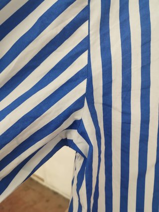 Camisa Rayas Zara Algodón Clásica