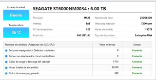 Lote 8 Discos SAS 6TB (48TB) + HBA y cables Gratis