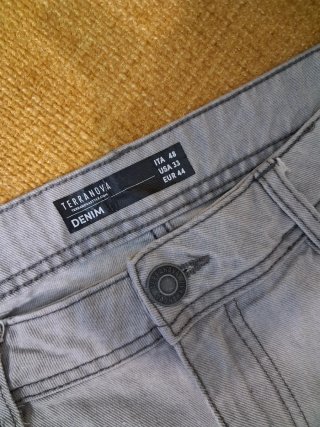 Bermuda jeans uomo Terranova tg 48