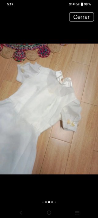 Vestido de Novia Vintage Blanco