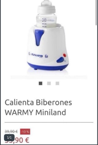 Calienta biberones WARMY Miniland