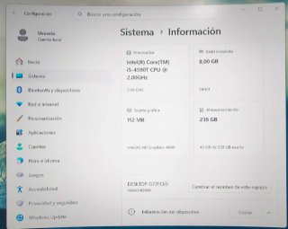 Mini PC Lenovo ThinkCentre M93P Negro