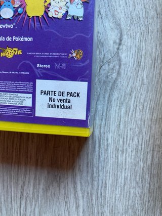 Pack 3 VHS Pokémon La Película
