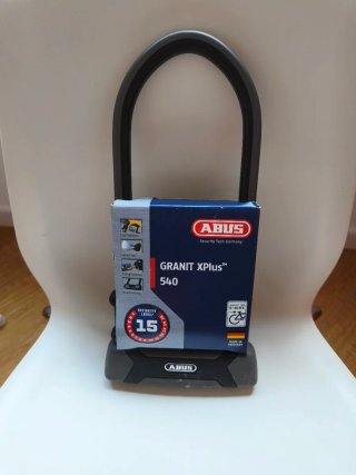 Antirrobo Moto Abus GRANIT XPlus 540 Negro/Gris