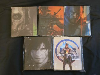 Lote 5 Steelbooks Videojuegos