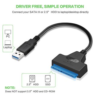 Cable USB 3.0 / USB-C a SATA 22cm