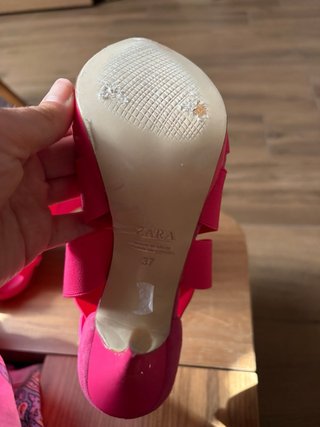 Zapatos de tacón rosa sexys nuevos