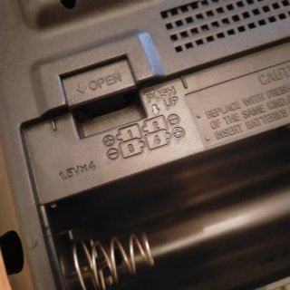 Radio Cassette Panasonic RX-M40