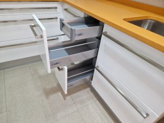 Cocina blanca alta calidad