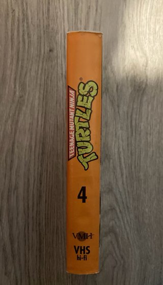 VHS Las Tortugas Ninja. 4